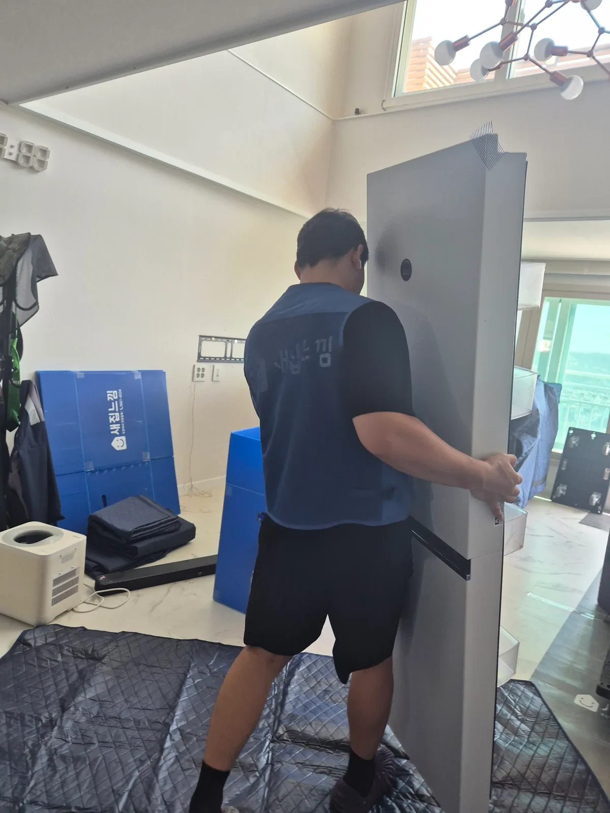 아산 이사 트럭 상차·운반 작업
